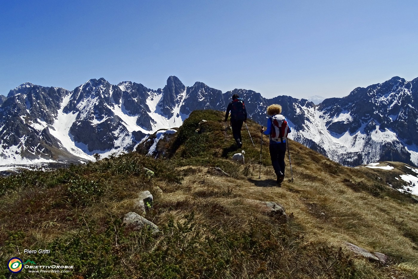 57 In cresta  sulla cima del Gardena.JPG -                                